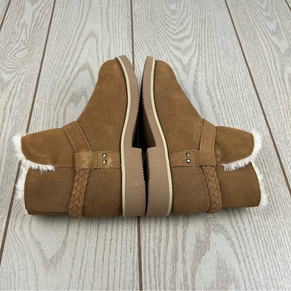 Style & Co Women's Korri Pull-On Buckled Winter Booties 7M Chestnut Suede $80 - Picture 4 of 8
